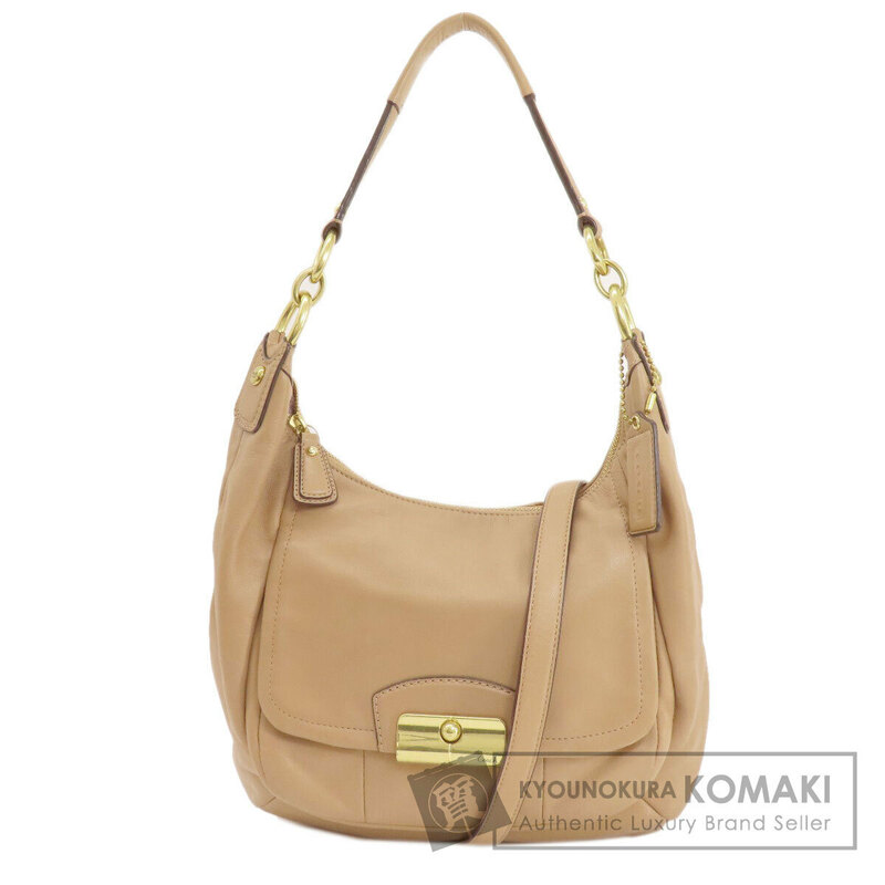 COACH コーチ F22306 ワンショルダー 2WAY ショルダーバッグ レザー レディース 中古