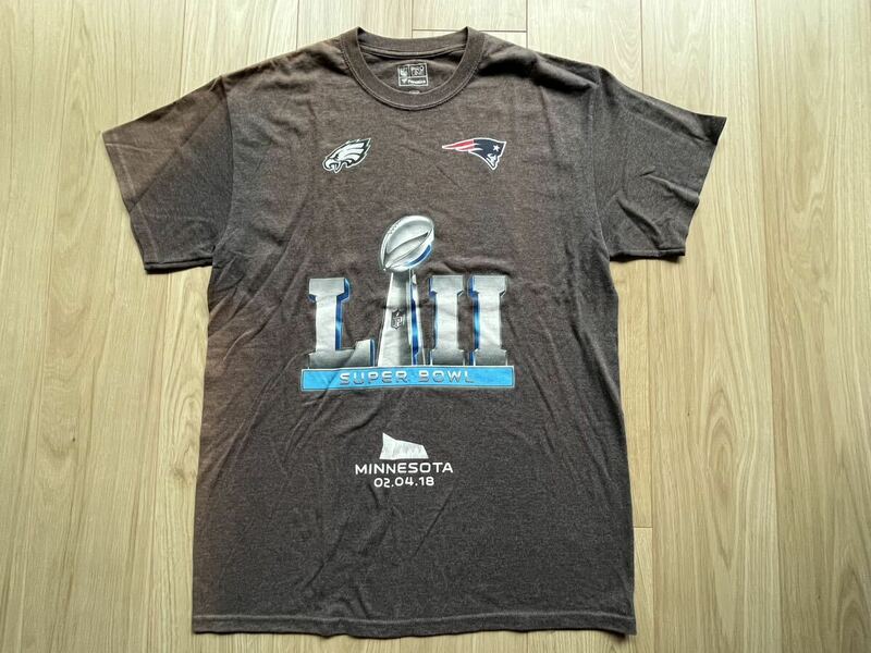 NFL 第52回スーパーボウル 記念Tシャツ USのMサイズ