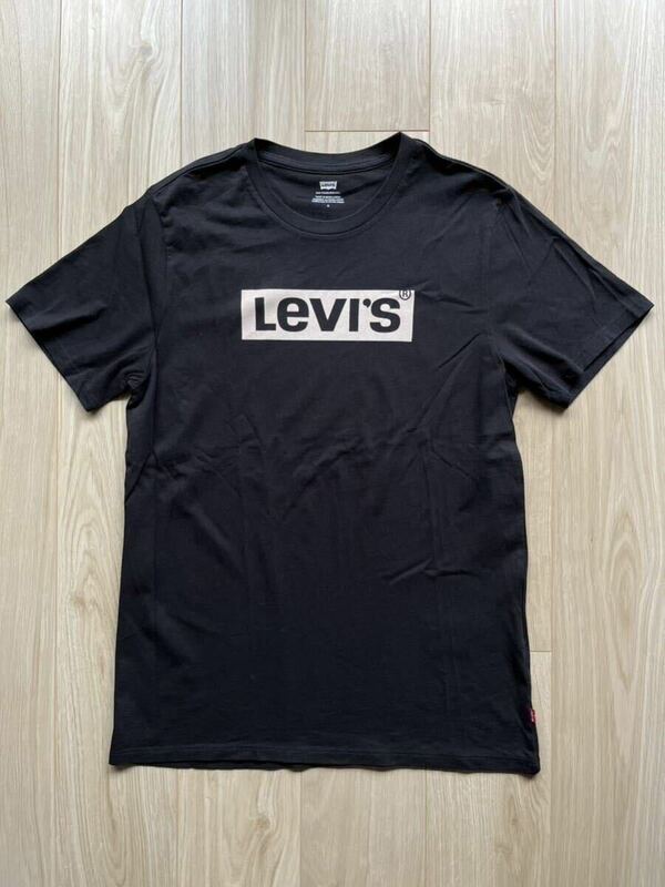 未使用品◇リーバイス Levi's 半袖Tシャツ Tシャツ ロゴ ブラック M