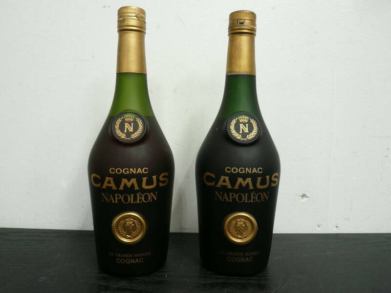 XX197 Z 古酒 未開栓 2本 カミュ CAMUS NAPOLEON ナポレオン LA GRAND MARQUE 700ml 40%