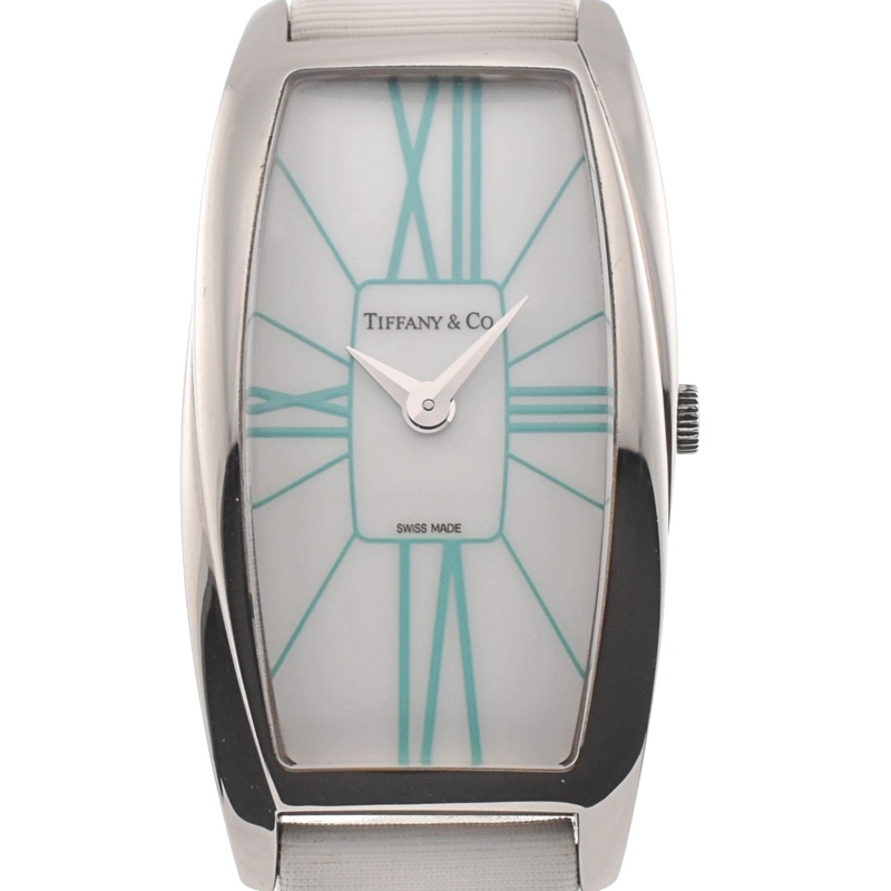 ティファニー TIFFANY&Co. Z6401.10.10A29A48A ジェメア クォーツ レディース 美品 保証書付き L#131656