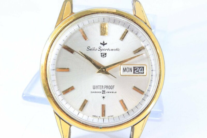 SEIKO/セイコー ＊ セイコースポーツマチック5 デイデイト 手巻き 腕時計 ＊ #7618