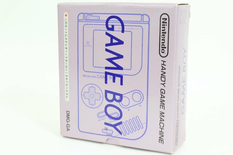 【外箱付き・美品】 Nintendo 〇 初代ゲームボーイ本体 平成レトロ 〇#7891