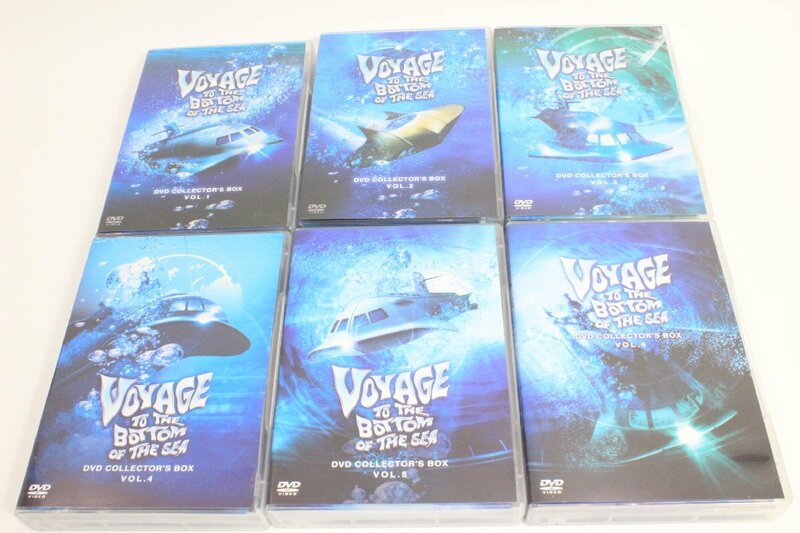 原潜シービュー号～海底科学作戦 ☆ DVD COLLECTOR'S BOX Vol.1～6 セット DVD ☆ #7886