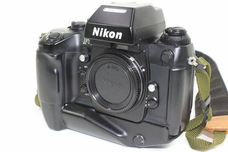 Nikon/ニコン ＊ F4 一眼レフ フィルム カメラ バッテリーパック MB-21 付き ＊ #7894