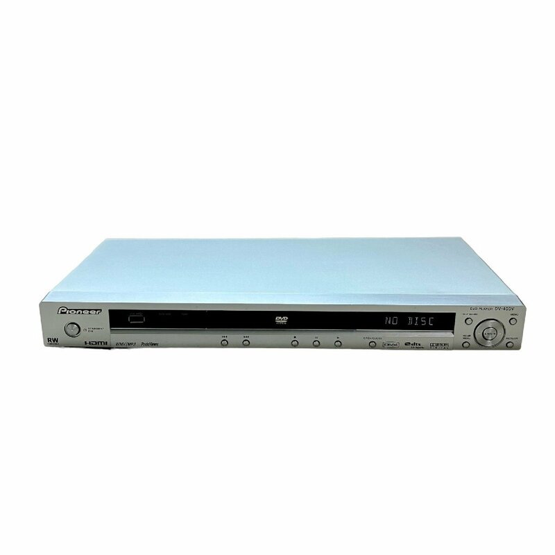 ☆Pioneer DVD PLAYER DVDプレーヤー DV-400V 2007年製 本体のみ リモコンなし 現状品 1.80kg☆