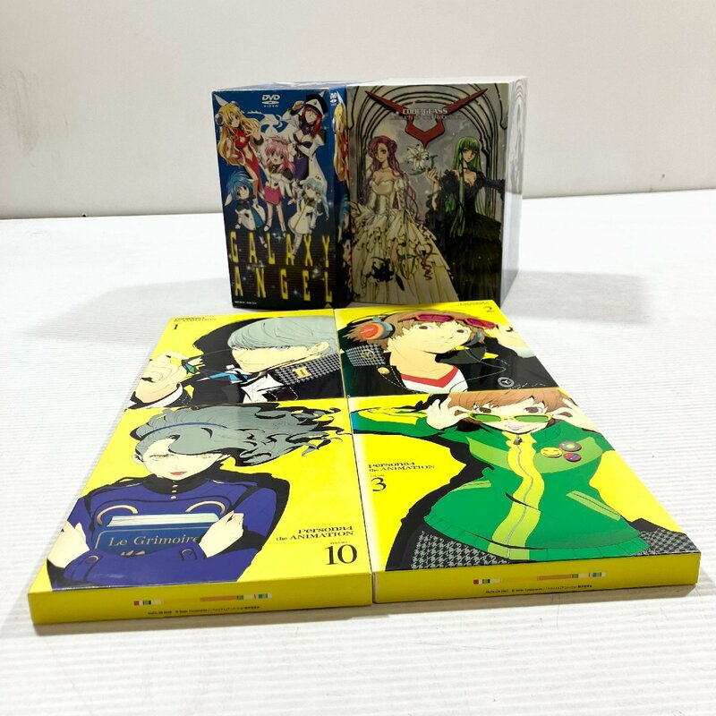 〇【ジャンク品】 DVD ペルソナ コードギアス ギャラクシーエンジェル まとめ 現状品 ff ()M/60607/5/