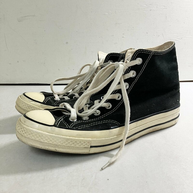 ★CONVERSE ALL STAR コンバースオールスター ハイカットスニーカー ブラック系 UK10 28.5cm 1kg★