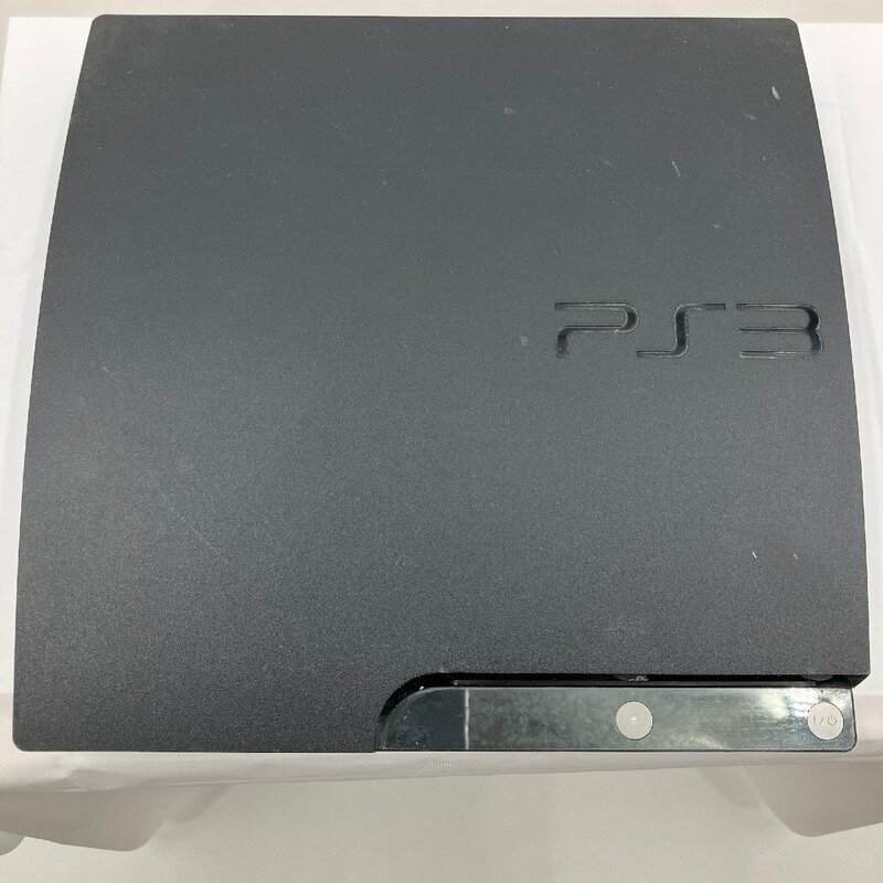 ☆通電確認済 SONY ソニー PlayStation3 CECH-2000A プレステ3 PS3 ゲーム機 本体のみ チャコールブラック 中古 ジャンク品 3.1kg☆