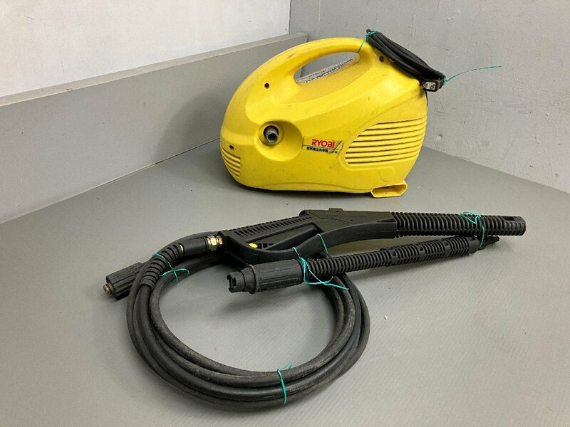 ◇◇ 佐川発送 直接引取可 店舗併売【中古品 通電OK】RYOBI(リョービ) 電気高圧洗浄機 AJP-80 現状渡し (P2)Ｈ/m60506/8/8.5