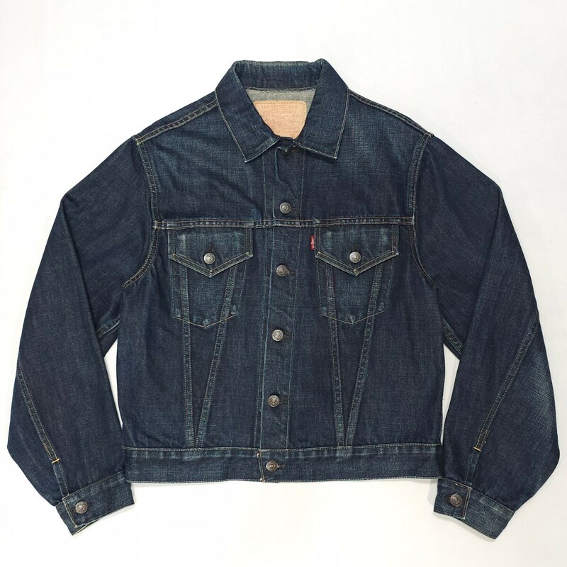 Levi'sリーバイス☆Lot.557XX 70557-XXヴィンテージ復刻3rdサードモデルThirdデニムジャケット38ジージャンGジャンBIG-EビッグE日本製