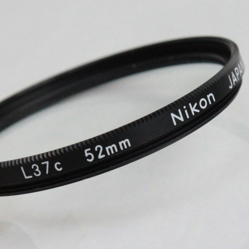 052666 【美品 ニコン フィルター】 Nikon 52mm L37c