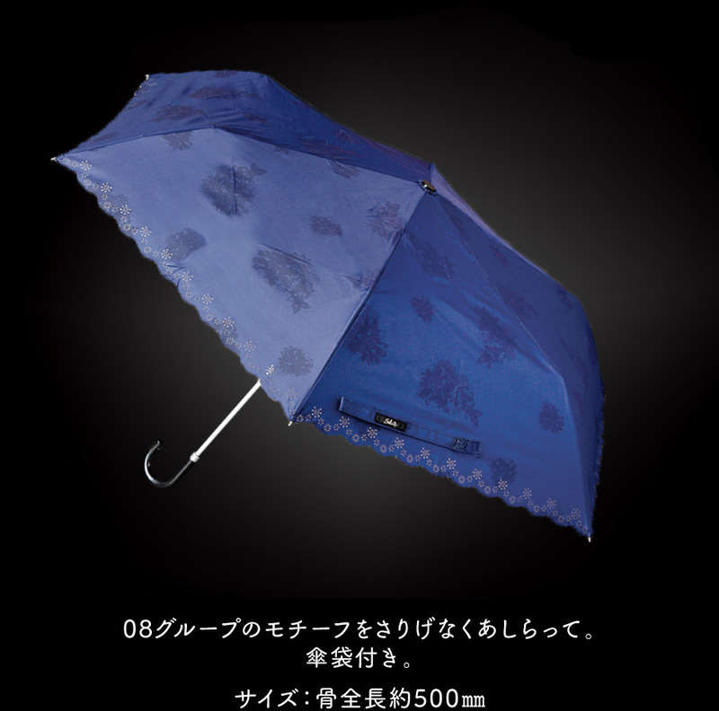 ◆ワコール◆高級ライン「サルート」◆ノベルティ◆晴雨兼用折り畳み傘◆Wacoal◆