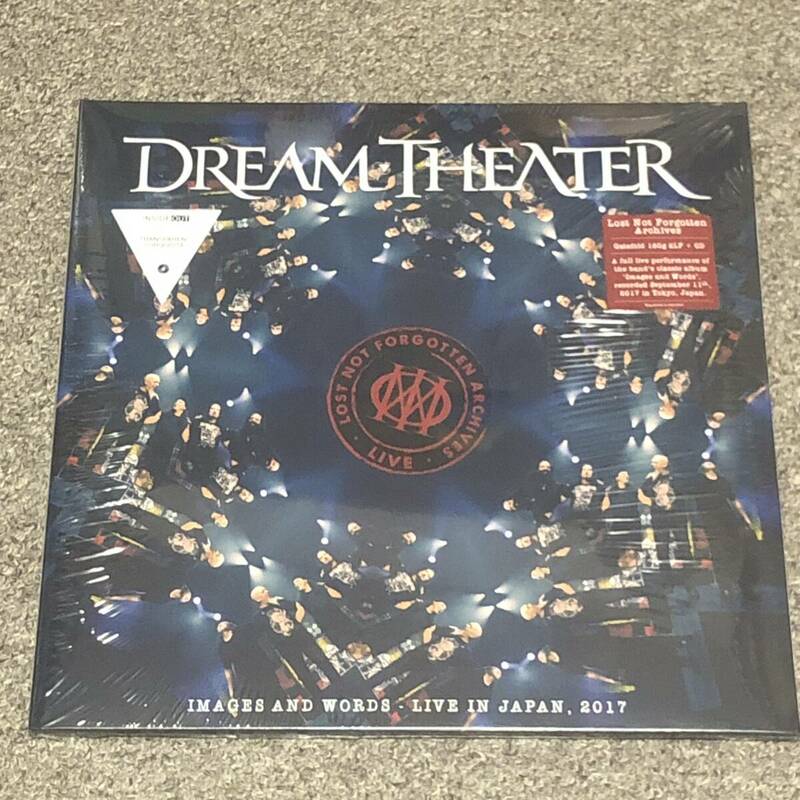 【未開封】Dream Theater Lost Not Forgotten Archives: Images And Words LIVE IN JAPAN 2017/レコード ドリームシアター vinyl 2LP +CD