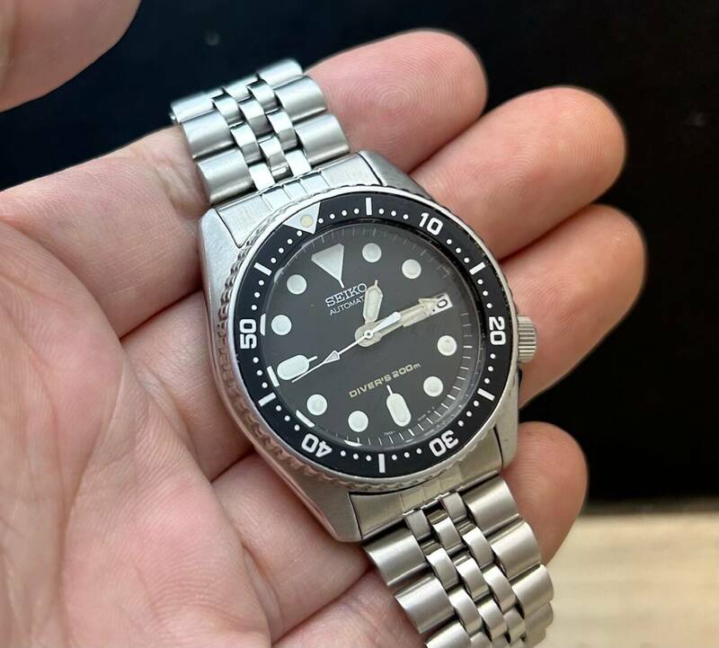 687/7S26-0030 セイコー ダイバー SKX013 ブラックボーイ