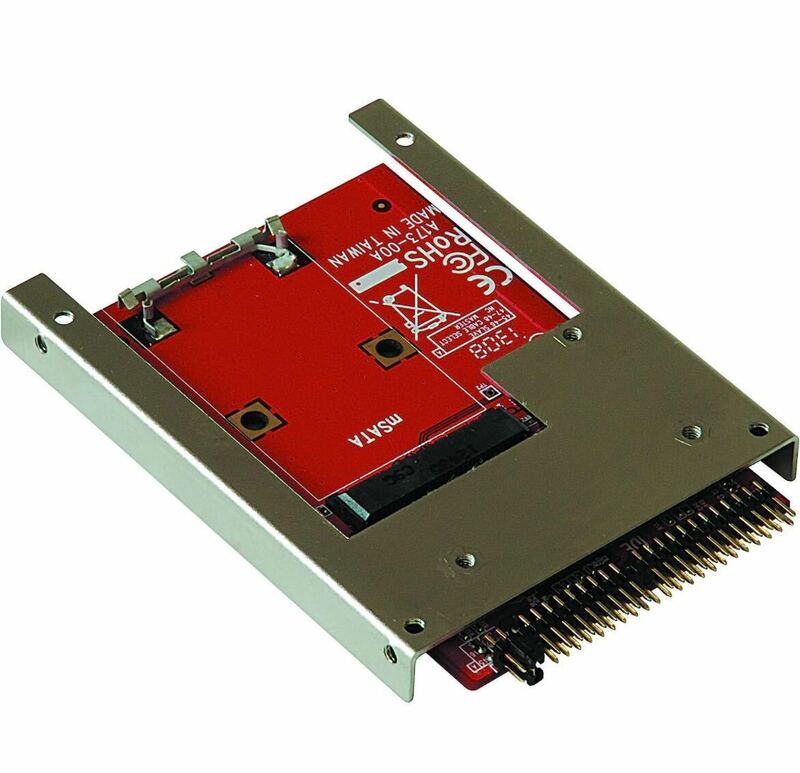 玄人志向 セレクトシリーズ mSATA SSD IDE変換アダプター KRHK-MSATA/I9 2個セット