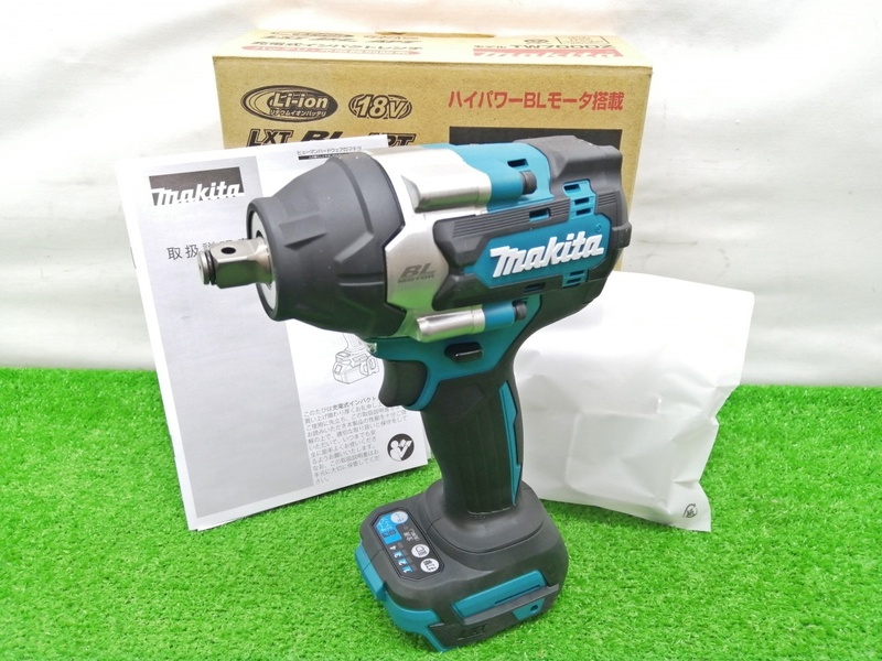 未使用品 makita マキタ 18V 充電式 インパクトレンチ TW700DZ ②