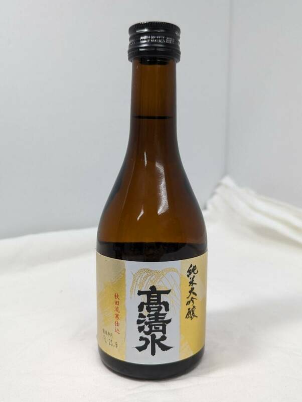 【未開栓】純米大吟醸　高清水　アルコール分15.5度　300ml　製造年月23.9