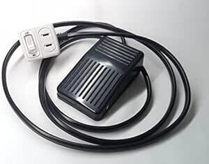 コンセント型 フットスイッチ （コード1.8m） 電動工具等に AC100V フットペダルスイッ