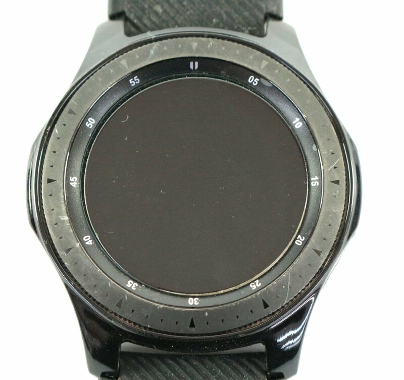 【中古・ジャンク品】SAMSUNG GALAXY WATCH サムスン ギャラクシーウォッチ SM-R800 46ｍｍ【未検品】 ：