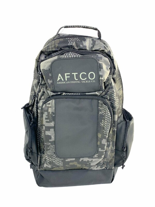 ●●【中古品】AFTCO Backpack アフコ バックパック GreenAcidCamo グリーンアシッド カモ柄 迷彩：