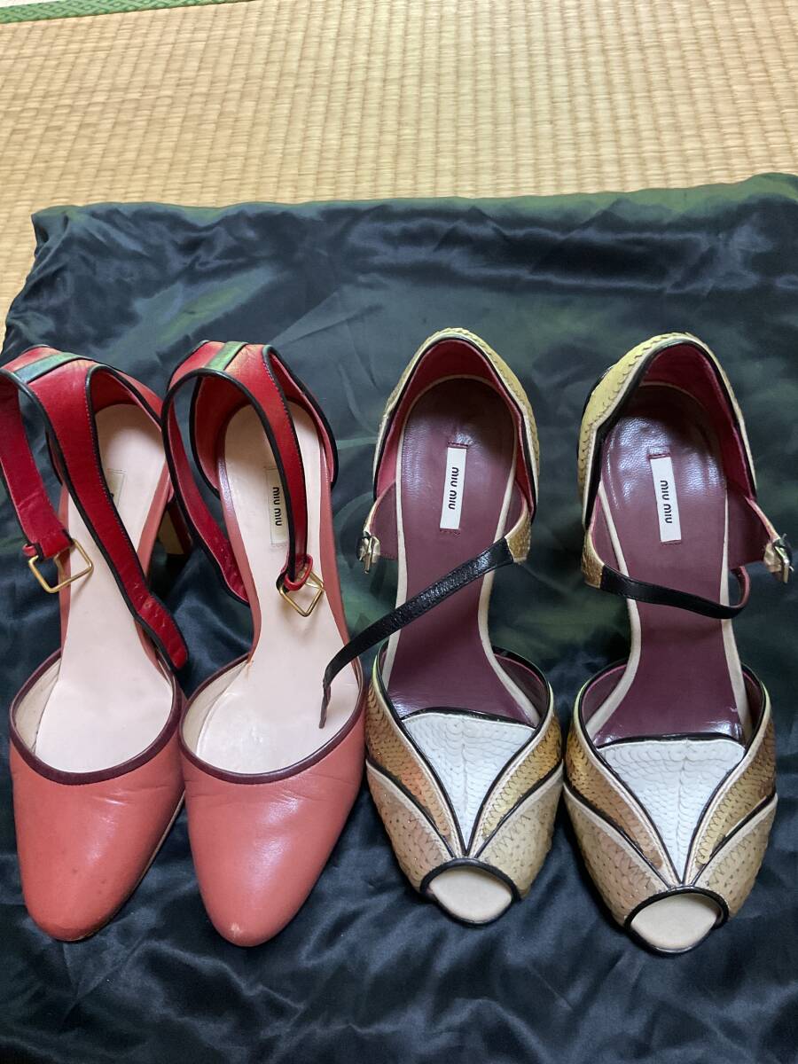 MIUMIU レディース　靴　2足