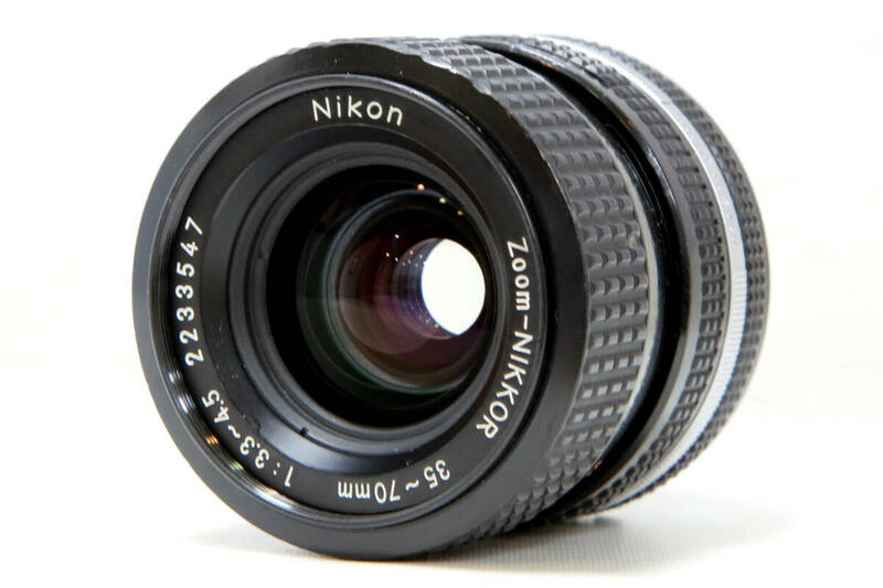 ニコン Nikon Ai-s Zoom-NIKKOR 35-70mm F3.3-4.5 #524-55