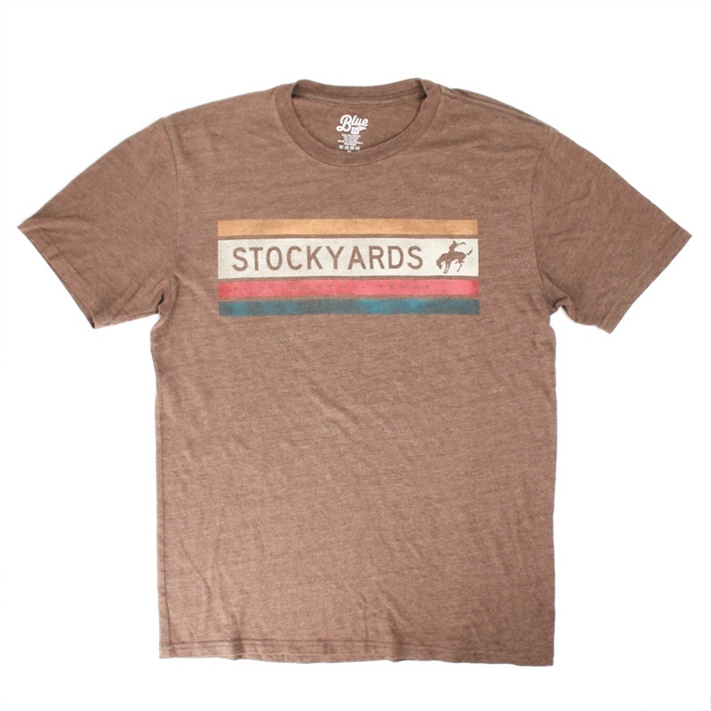 STOCKYARDS Blue84 Tシャツ 古着　 【メール便可】 [9019258]