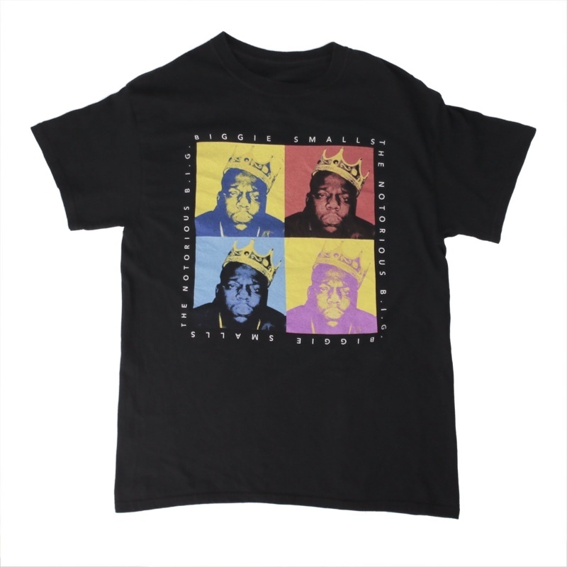 ノトーリアス　BIG BIGGIE SMALLS Tシャツ　古着　　ヒップホップ 【メール便可】 [9019311]