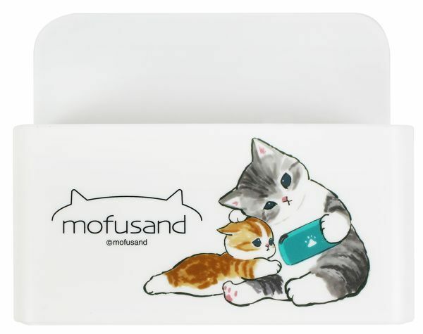 台湾★即決!! 正規品!! モフサンド（mofusand）ねこ ネコ 猫 マグネット小物入れ マグネット式 壁掛け１個♪