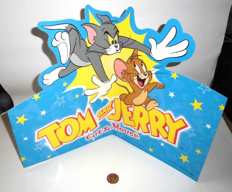 204 2004年 トムとジェリー KAMIO JAPAN/カミオジャパン ディスプレイ POP 未使用品 TOM&JERRY 