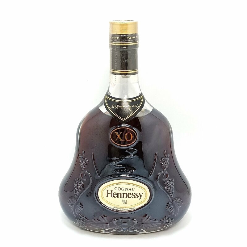未開栓　Hennessy ヘネシーXO 金キャップ クリアボトル コニャック ブランデー 700ml 40% 古酒 お酒 洋酒 酒類 アルコール fe ABE