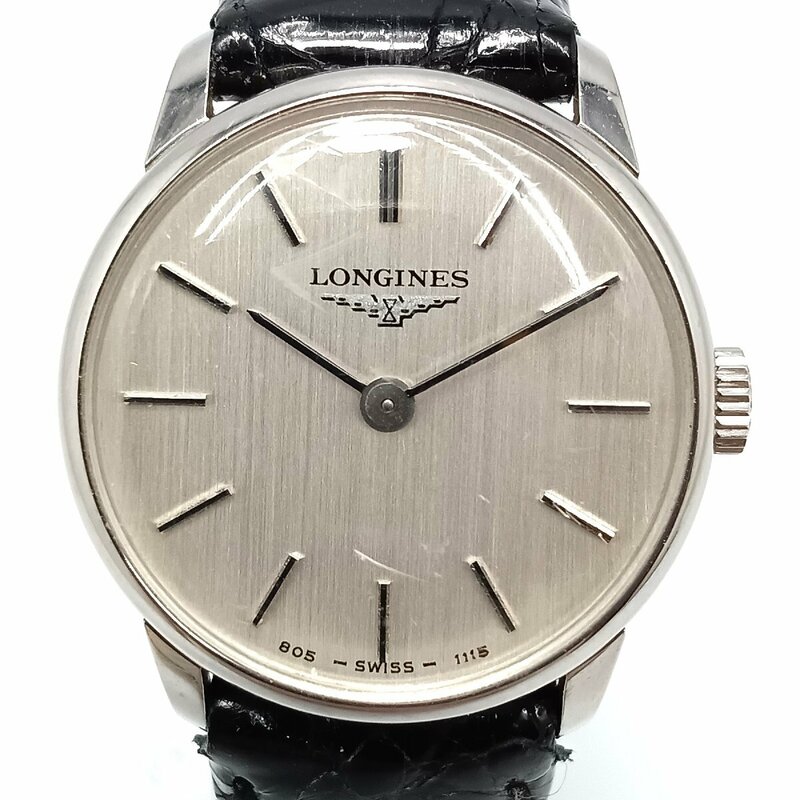 LONGINES ロンジン　レディース 手巻き ラウンド 腕時計　805-1115　アンティーク ヴィンテージ　不動品 fe ABB1