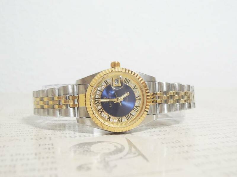 ◆◇　REGINALD レジナルド 腕時計　ladies　quartz 青