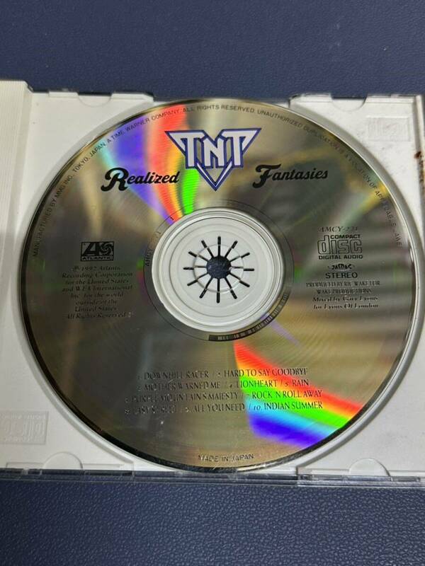 TNT realized fantasies ノルウェー　ロック　CD アルバム　リアライズド　ファンタジーズ