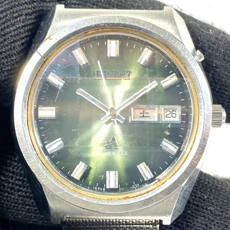 ★1000円スタ!★ORIENT cA 27JEWELS オリエント クロノエース 簡易動作確認済 メンズ 腕時計 WristWatch ビンテージ Vintage RL T43