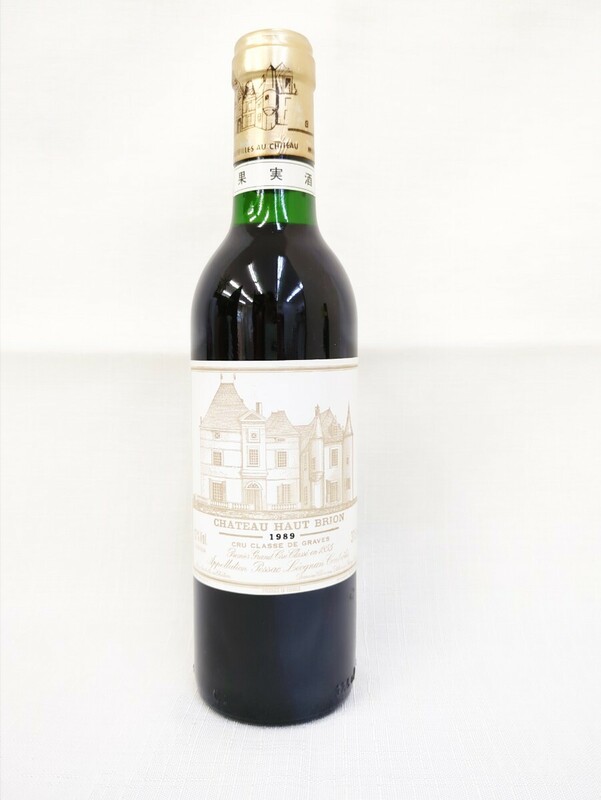 【未開栓】ワイン　CHATEAU HAUT BRION　1989年（シャトー オーブリオン） 375ml　13％　 ボルドー