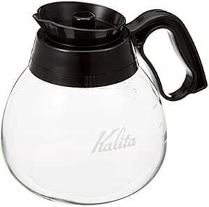 カリタ Kalita コーヒーデカンタ 耐熱ガラス 1.8L ブラック #3200