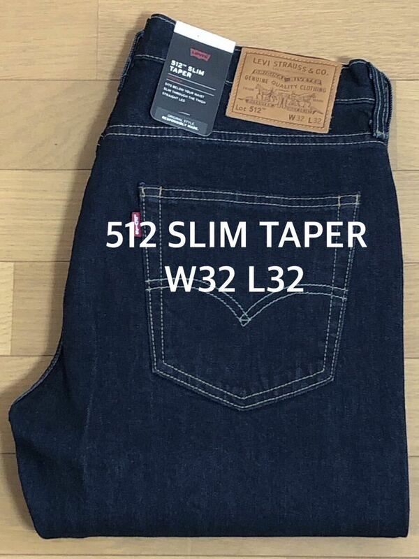 Levi's 512 SLIM TAPER PREMIUM INDIGO W32 L32