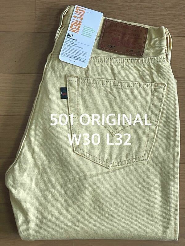 Levi's 501 ORIGINAL FIT GARDENIA NTRLS W30 L32