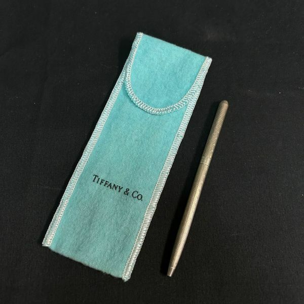 EEc141D06 TIFFANY&Co. ティファニー 925 STERLING ボールペン GERMANY 保存袋付き