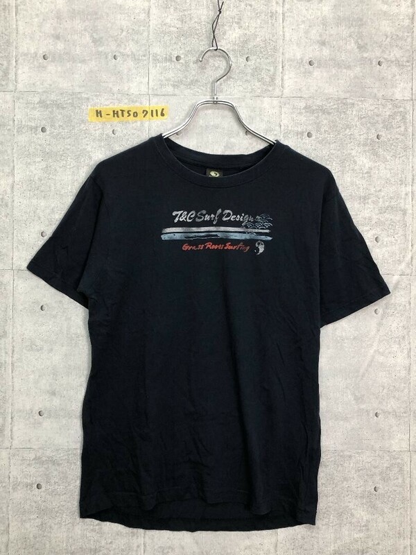 T&C Surf サーフ・デザインズ 両面プリント Tシャツ hawaii