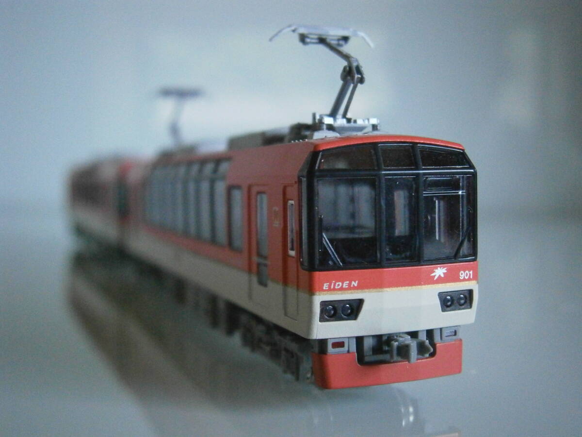 ★ＫＡＴＯ Nゲージ 叡山電鉄900系電車 きらら (メープルレッド) 10－４１１★