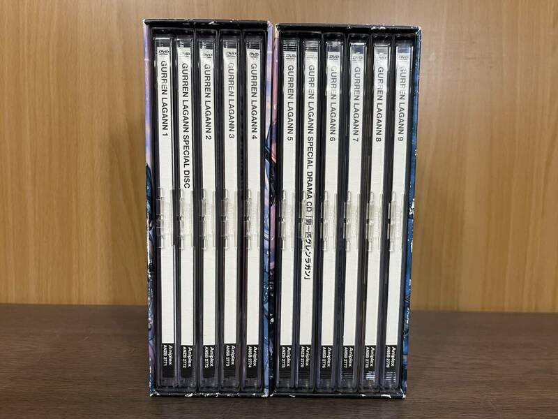 5)) 天元突破グレンラガン DVD 全9巻 セット BOX 付き