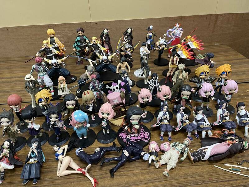 28)) △1円～ ジャンプ系 フィギュアのみ 裸フィギュア プライズ景品 等 セット まとめ 大量