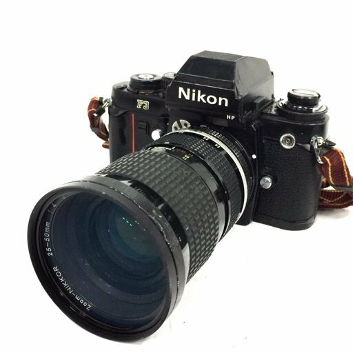 1円 Nikon F3 HP Zoom-NIKKOR 25-50mm 1:4 一眼レフ フィルムカメラ マニュアルフォーカス C071120