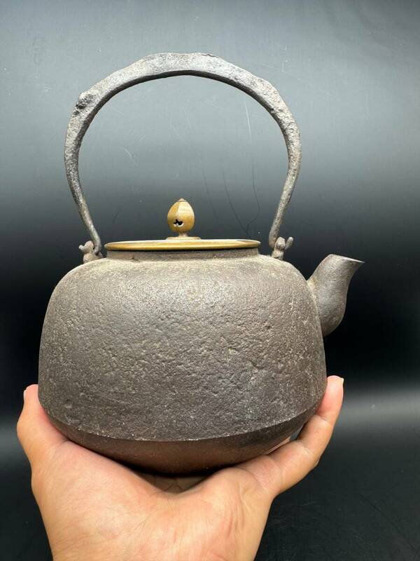 釜師　時代　鉄瓶　煎茶道具
