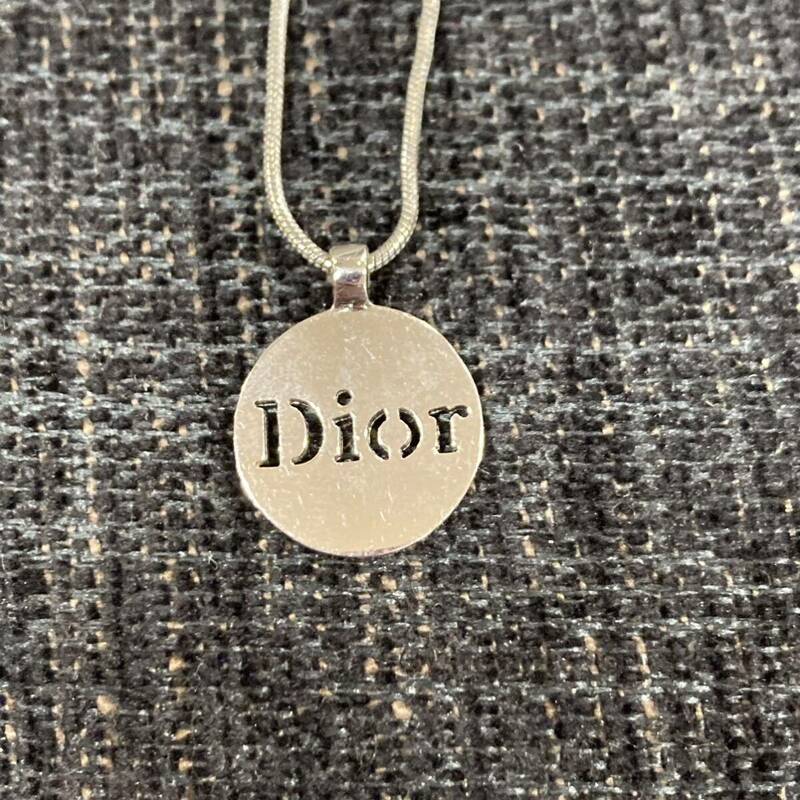 Christian Dior クリスチャンディオール 小物 アクセサリー ネックレス ロゴ ファッション 人気 シルバーカラー レディース ブランド