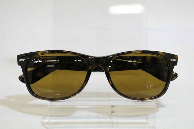 Ray・Ban サングラス NEW WAYFARER RB2132 べっ甲柄/茶色 中古品現状で