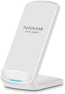 NANAMI ワイヤレス充電器 最大15W出力 急速 無線充電器 (Qi認証) iPhone 15/14/13/12シリーズ SE